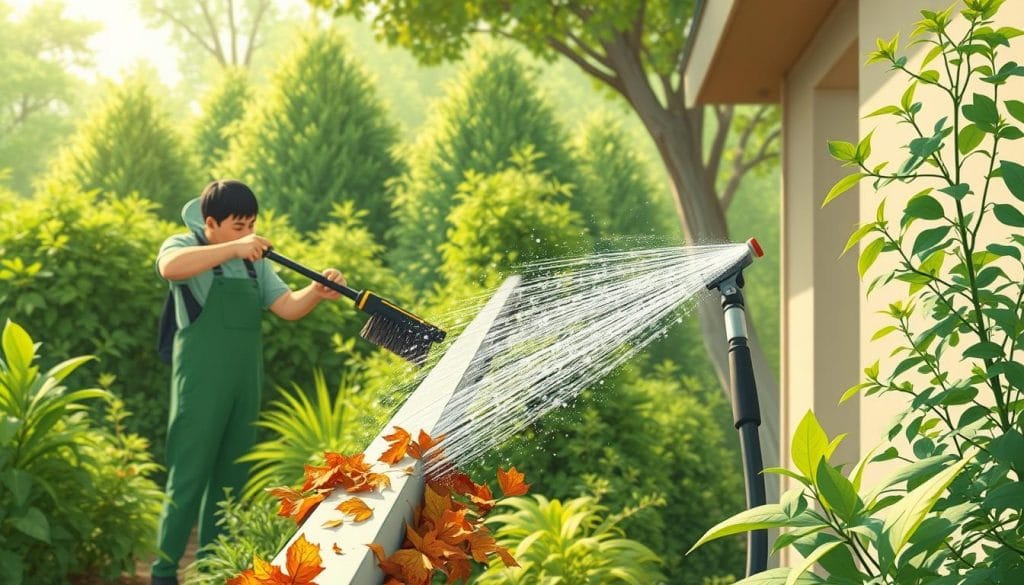 Eco-Friendly Gutter Cleaning
