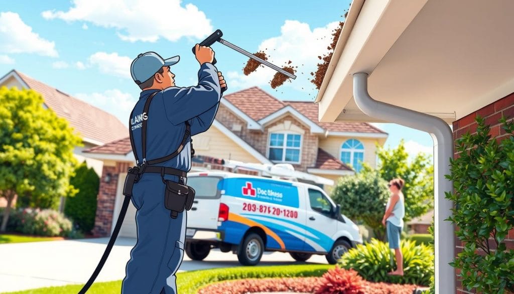professional gutter cleaning services Texas City