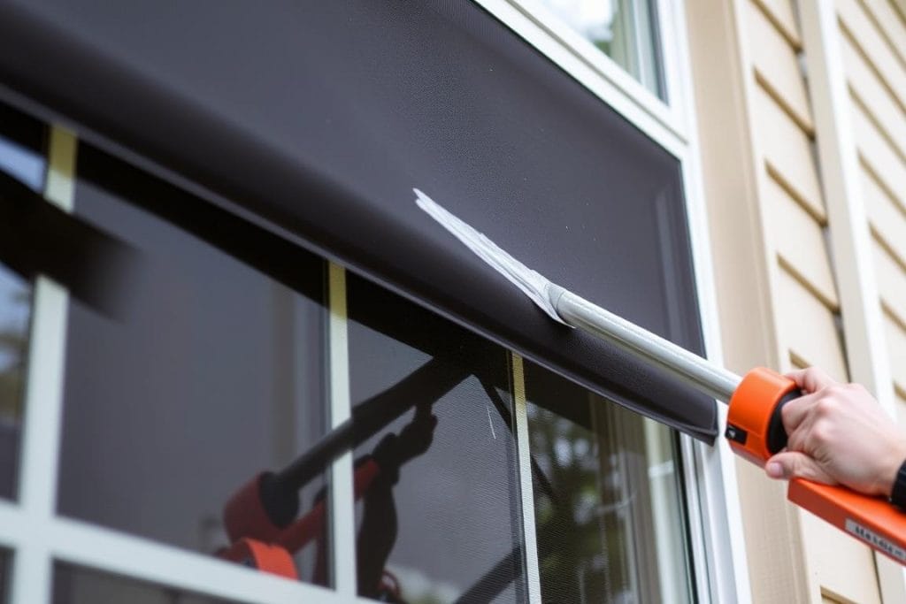 Screen and track cleaning service in League City Screen and track cleaning service in League City