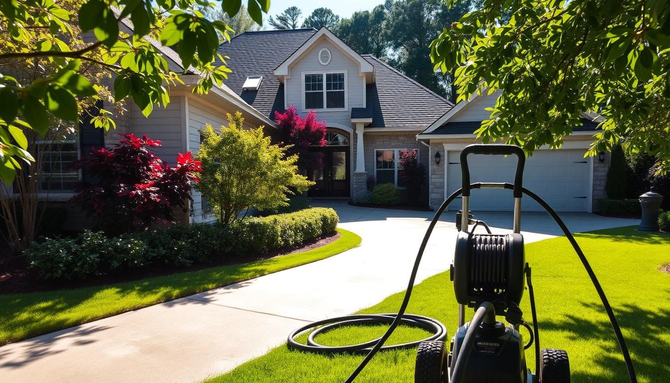 residential power washing