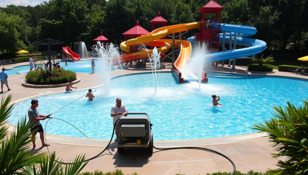 Waterpark Cleaning