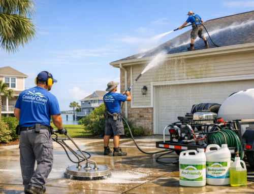 Why Galveston County Homeowners Trust Local Pressure Washing Pros Over Big Chains